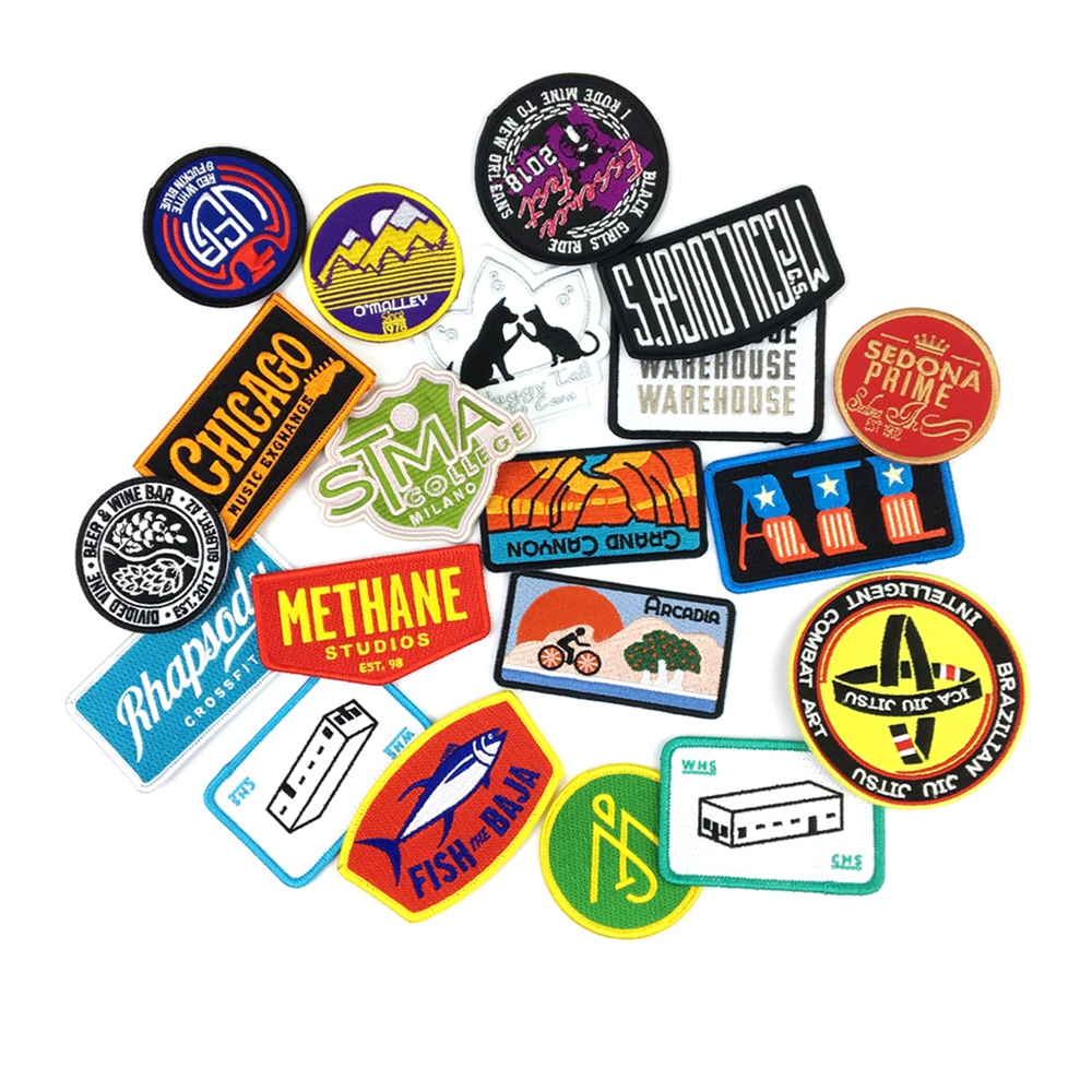 Custom t shirt iron on patch shirt patches embroidery Igingle