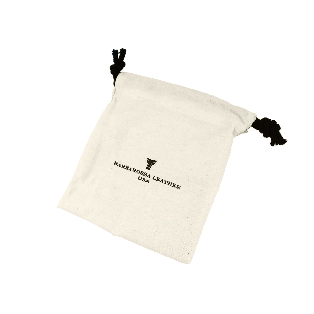 Custom 6OZ cotton drawstring dust bags for handbag