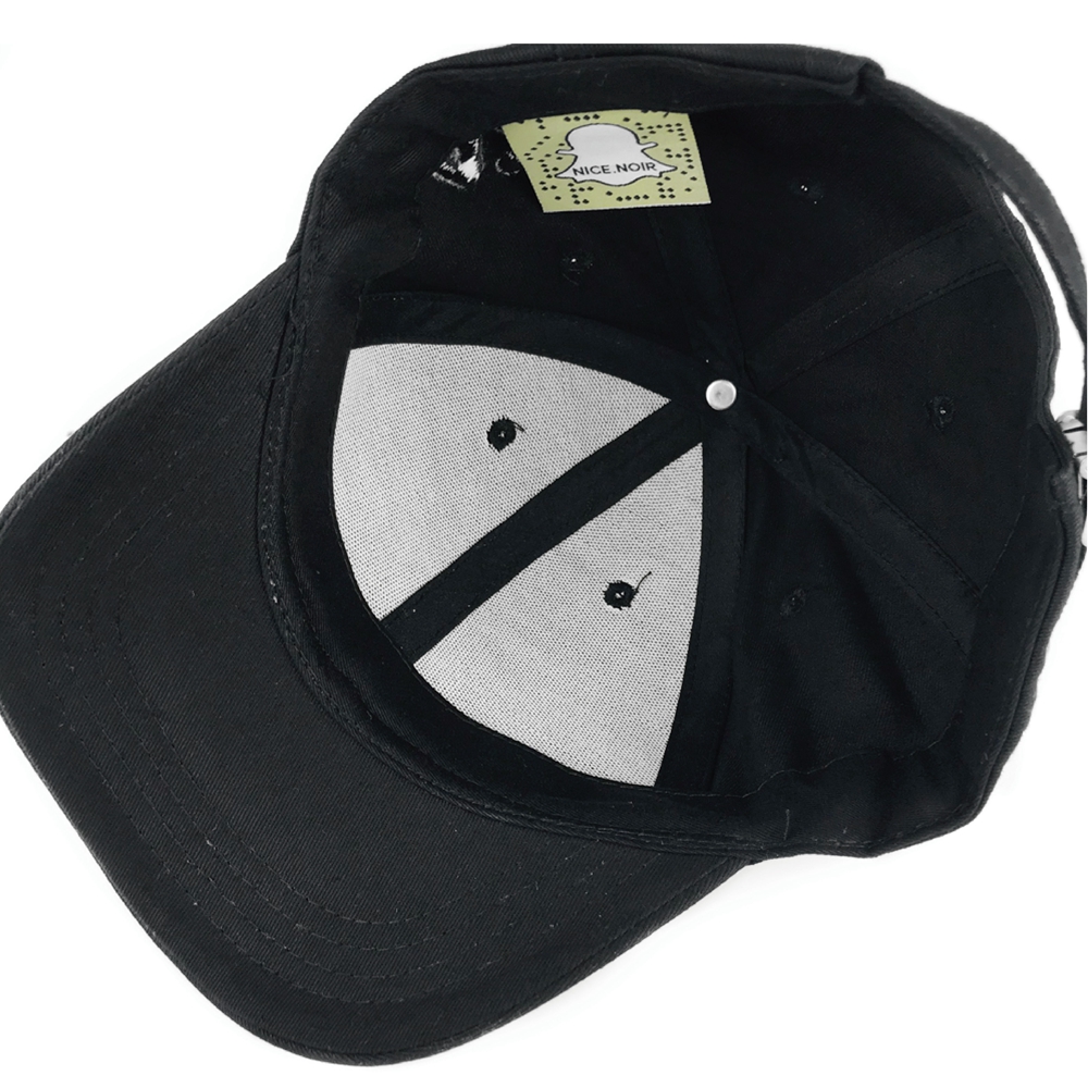 custom hat label hat woven label hat label inside Igingle